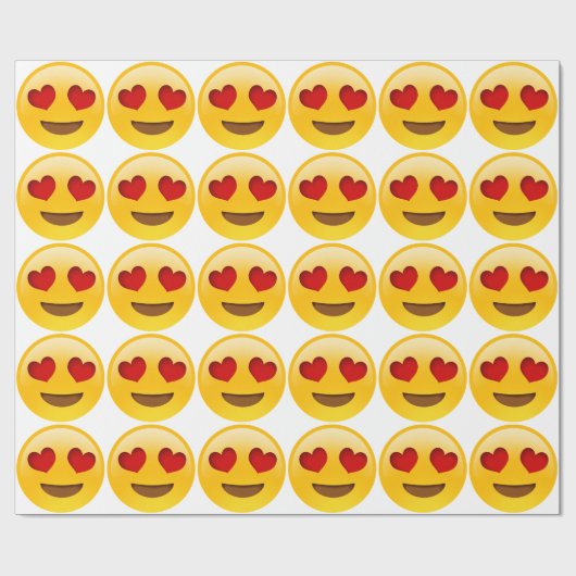Emoji Geschenkpapier (Flach)