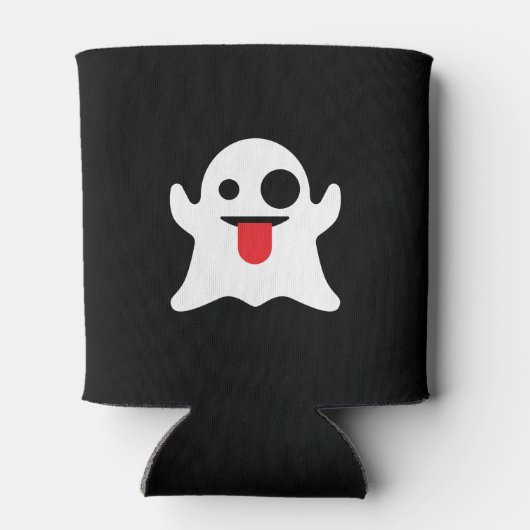 Emoji Ghost Dosenkühler (Rückseite)