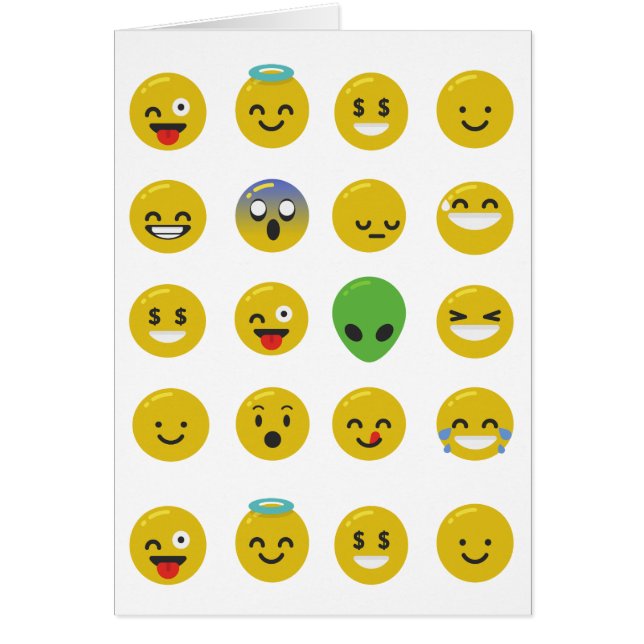 Emoji-glückliches Gesicht (Vorne)