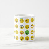 Emoji-glückliches Gesicht Kaffeetasse (Mittel)