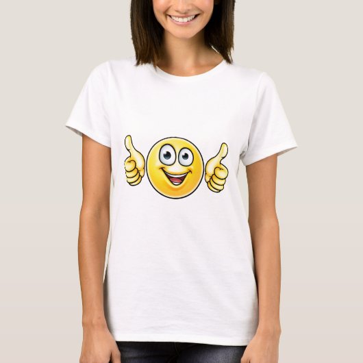 Emoji greift herauf Ikone ab T-Shirt (Vorderseite)