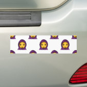 Emoji hajib autoaufkleber (Auf Auto)