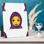 Emoji hajib fotoplatte (Seite)