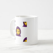 Emoji hajib kaffeetasse (Vorderseite Links)