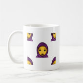 Emoji hajib kaffeetasse (Links)