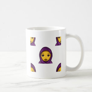 Emoji hajib kaffeetasse