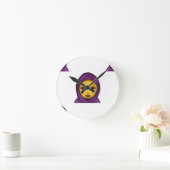 Emoji hajib runde wanduhr (Zuhause)