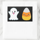 Emoji Halloween Ghost & Candy Corn Stickers (Tasche)