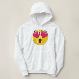 Emoji Heart Eyes Valentines Hoodie