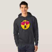 Emoji Heart Eyes Valentines Hoodie (Vorne ganz)