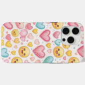 Emoji-Herzen Case-Mate iPhone Hülle (Rückseite (Horizontal))