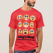 Emoji heute T-Shirt (Vorderseite)