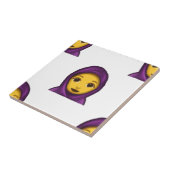 Emoji-Hidschab Fliese (Seite)