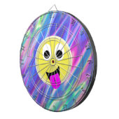 Emoji-Hologramm Dartscheibe (Vorderseite rechts)