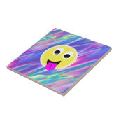 Emoji-Hologramm Fliese (Seite)