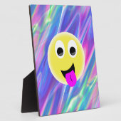 Emoji-Hologramm Fotoplatte (Seite)
