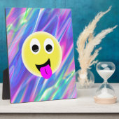 Emoji-Hologramm Fotoplatte (Seite)