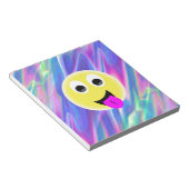 Emoji-Hologramm Notizblock (angewinkelt)