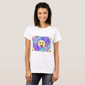 Emoji-Hologramm T-Shirt (Vorne ganz)