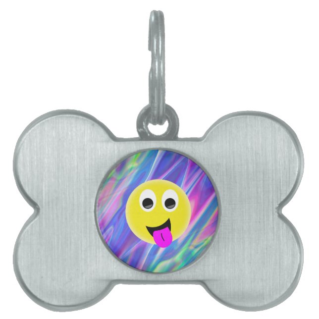 Emoji-Hologramm Tiermarke (Vorderseite)