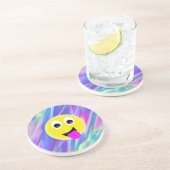 Emoji-Hologramm Untersetzer (Seite)