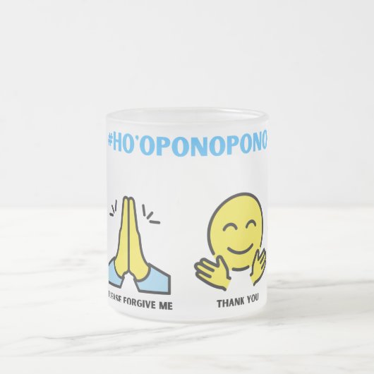 Emoji Ho'oponopono Tasse (Mittel)