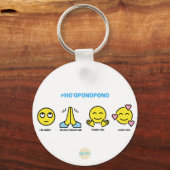 Emoji Ho'oponoponopono Schlüsselkette Schlüsselanhänger (Vorderseite)