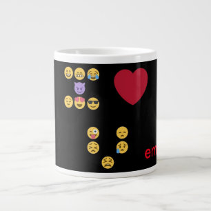 Emoji Jumbo-Tasse