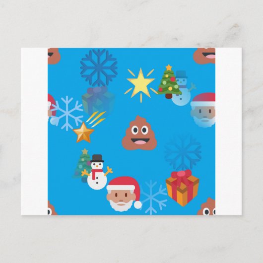 Emoji kackte Weihnachten (Vorderseite)
