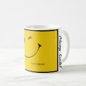Emoji-Kaffee-Tasse Kaffeetasse (VorderseiteRechts)