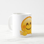 Emoji Kaffeetasse (Vorderseite Links)