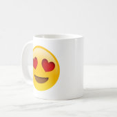 Emoji Kaffeetasse (Vorderseite Links)