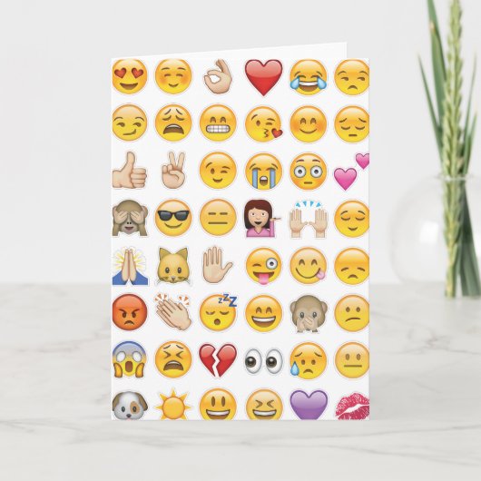 Emoji Karte (Vorderseite)