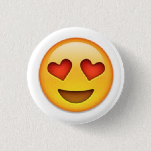 Emoji Knopf Button (Vorderseite)