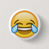 Emoji Knopf Button (Vorderseite)