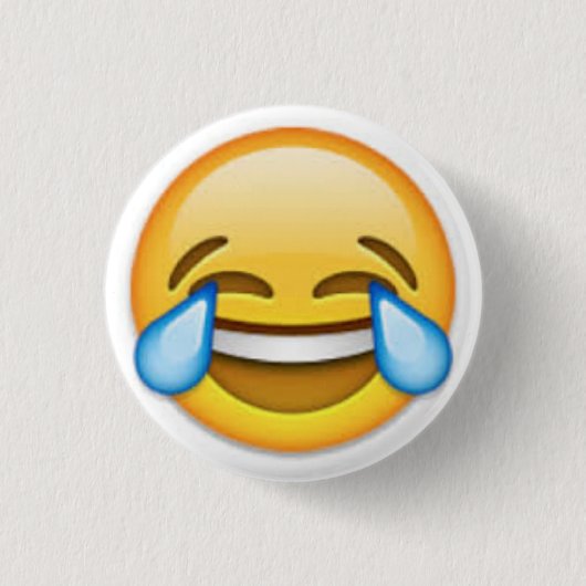 Emoji Knopf Button (Vorderseite)