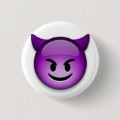 Emoji Knopf Button (Vorderseite)