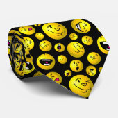 Emoji-Kugeln Krawatte (Gerollt)