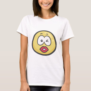 Emoji: Küssen des Gesichtes T-Shirt