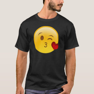 Emoji-Kussgesicht T-Shirt