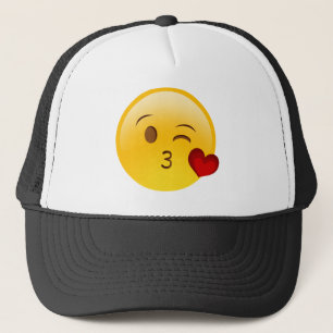 Emoji-Kussgesicht Truckerkappe