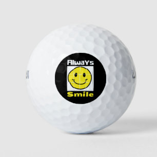 Emoji-Lächeln Golfball