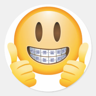 Emoji lächelnd Sticker