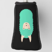 Emoji Lama glücklich Golf Headcover (Rotieren 90)