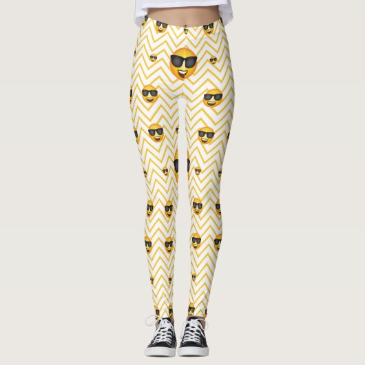 Emoji Leggings (Vorderseite)