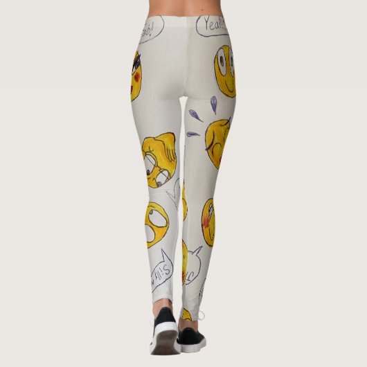 Emoji Leggings (Rückseite)