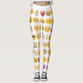 Emoji-Leggings Leggings (Vorderseite)