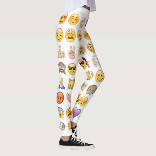 Emoji-Leggings Leggings (Rechts)