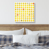 Emoji Leinwanddruck (Insitu (Schlafzimmer))