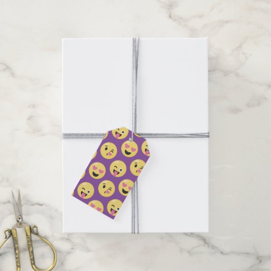 Emoji-Liebe Geschenkanhänger (Mit Garn)